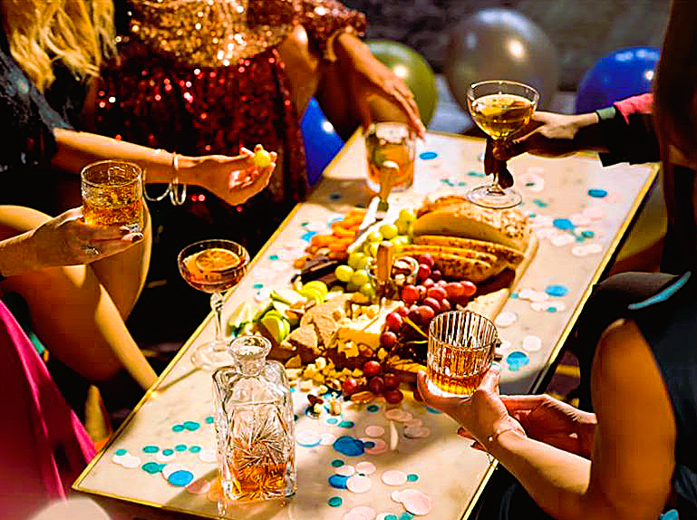 Modern Bachelorette/Bridal A La Carte Menu